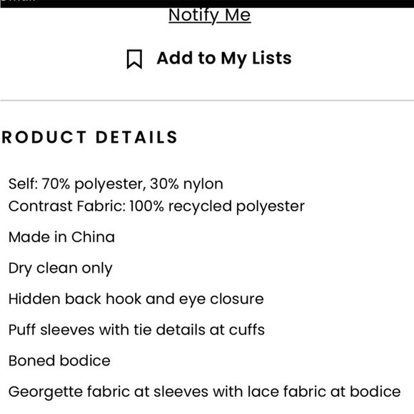 NWT For Love and Lemons Red Long sleeve corset top - small - Picture 6 of 7